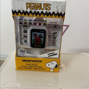 Peanuts Smartwatch for Kids - Black and White